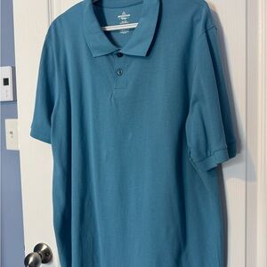 Classic Teal Polo Shirt for Men